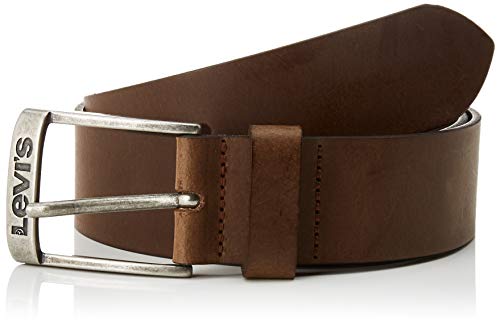 LEVIS FOOTWEAR AND ACCESSORIES New Duncan Cinturón, Marrón (Dark Brown), 110 para Hombre LEVIS FOOTWEAR AND ACCESSORIES New Duncan Cinturón, Marrón (Dark Brown), 110 para Hombre