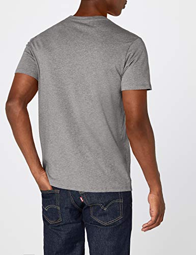 Levi's Graphic Camiseta, 84 Sportswear Logo Grey Midtone Grey Htr, L para Hombre