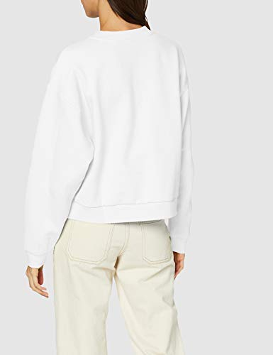 Levi's Graphic Diana Crew Sudadera, White (90's Serif White+ 0000), L para Mujer Levi's Graphic Diana Crew Sudadera, White (90's Serif White+ 0000), L para Mujer
