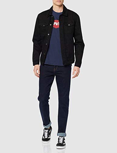 Levi's Graphic Set-In Neck, Camiseta para Hombre, Azul (C18977 Graphic H215-Hm Dress Blues Graphic H215-Hm 36.3 139), XX-Small Levi's Graphic Set-In Neck, Camiseta para Hombre, Azul (C18977 Graphic H215-Hm Dress Blues Graphic H215-Hm 36.3 139), XX-Small