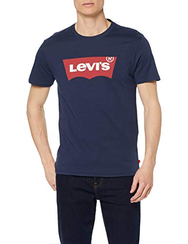 Levi's Graphic Set-In Neck, Camiseta para Hombre, Azul (C18977 Graphic H215-Hm Dress Blues Graphic H215-Hm 36.3 139), XX-Small