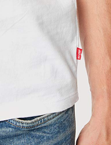 Levi's Graphic Set-In Neck, Camiseta para Hombre, Blanco (C18978 Graphic H215-Hm White Graphic H215-Hm 36.4 140), X-Large Levi's Graphic Set-In Neck, Camiseta para Hombre, Blanco (C18978 Graphic H215-Hm White Graphic H215-Hm 36.4 140), X-Large