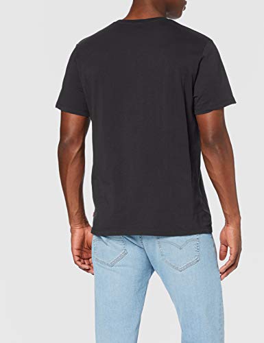 Levi's Graphic tee Camiseta, Black (Boxtab SS T2 Mineral Black 0002), XXL para Hombre