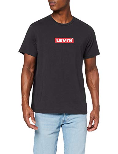 Levi's Graphic tee Camiseta, Black (Boxtab SS T2 Mineral Black 0002), XXL para Hombre Levi's Graphic tee Camiseta, Black (Boxtab SS T2 Mineral Black 0002), XXL para Hombre