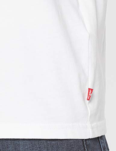 Levi's Graphic Top Camiseta Deportiva de Tirantes, Hm Tank Ssnl White, S para Hombre