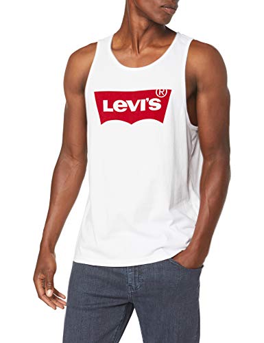 Levi's Graphic Top Camiseta Deportiva de Tirantes, Hm Tank Ssnl White, S para Hombre Levi's Graphic Top Camiseta Deportiva de Tirantes, Hm Tank Ssnl White, S para Hombre