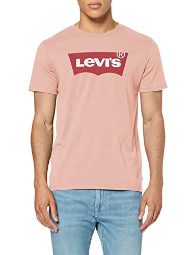 Levi's Housemark Graphic tee Camiseta, Red (Hm Ssnl Emb Farallon X 0259), Small para Hombre Levi's Housemark Graphic tee Camiseta, Red (Hm Ssnl Emb Farallon X 0259), Small para Hombre