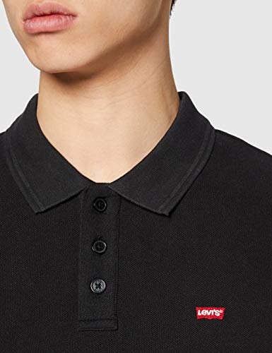 Levi's Housemark Polo, Mineral Black, L para Hombre