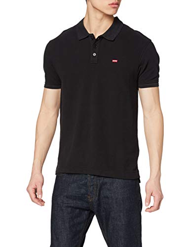 Levi's Housemark Polo, Mineral Black, L para Hombre