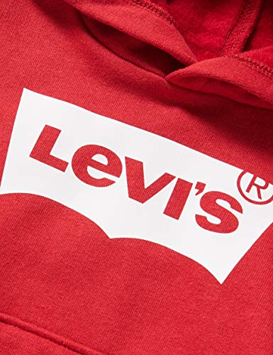 Levi's Kids Lvb Batwing Screenprint Hoodie Sudadera Levis Red/ White para Niños