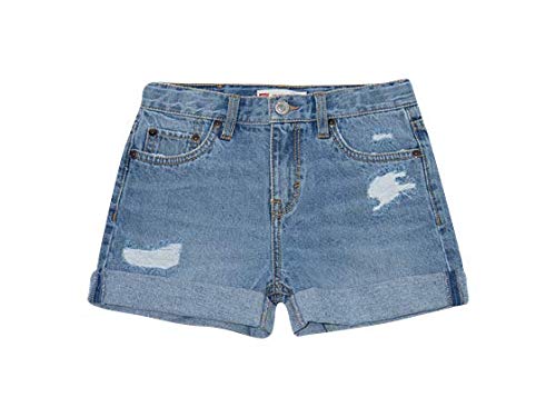 Levi's Kids Lvg Girlfriend Shorty Short Pantalones cortos Miami Vices para Niñas Levi's Kids Lvg Girlfriend Shorty Short Pantalones cortos Miami Vices para Niñas