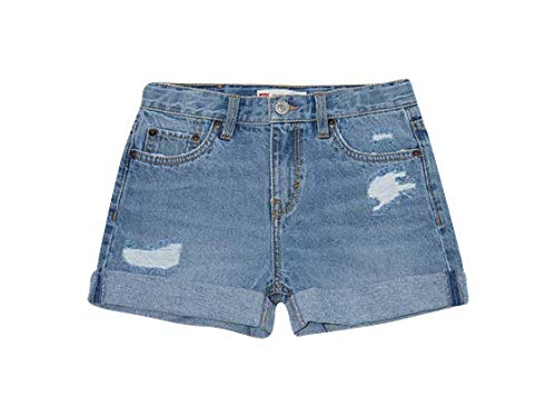 Levi's Kids Lvg Girlfriend Shorty Short Pantalones cortos Miami Vices para Niñas