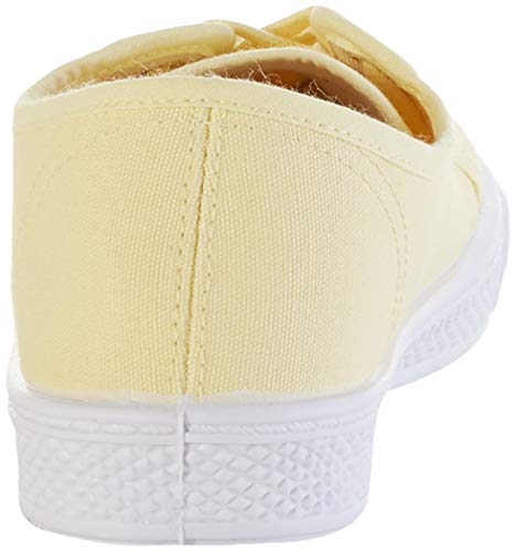 Levi's Malibu Beach S, Zapatillas Mujer, Amarillo (Pastel Yellow 70), 36 EU