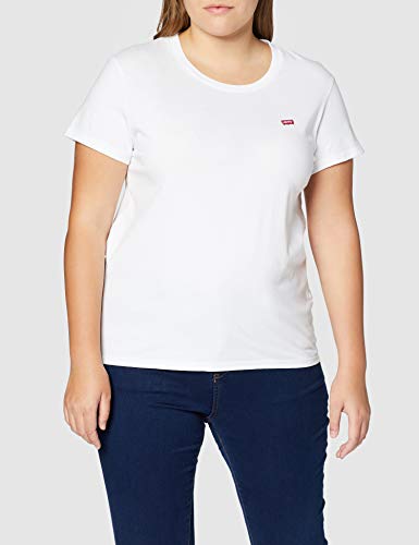 Levi's Perfect tee Camiseta de Manga Corta, White Cn-100Xx, XS para Mujer Levi's Perfect tee Camiseta de Manga Corta, White Cn-100Xx, XS para Mujer