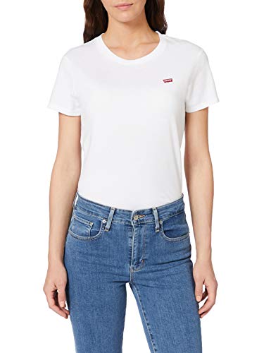 Levi's Perfect tee Camiseta de Manga Corta, White Cn-100Xx, XS para Mujer Levi's Perfect tee Camiseta de Manga Corta, White Cn-100Xx, XS para Mujer