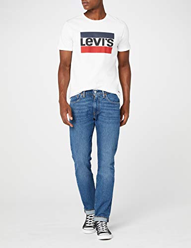 Levi's Sportswear Logo Graphic - Camiseta para Hombre, Blanco (84 Sportswear Logo White 0000), Medium