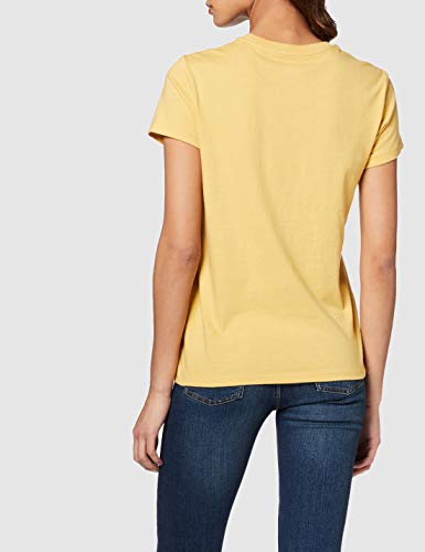 Levi's The Perfect Tee, Camiseta, Mujer, Amarillo (Brw T2 Ochre 0778), XS