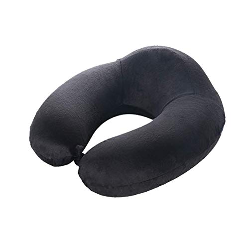 L/G Almohada de viaje de espuma viscoelástica, fácil de quitar, lavable, color azul marino, 1 unidad L/G Almohada de viaje de espuma viscoelástica, fácil de quitar, lavable, color azul marino, 1 unidad