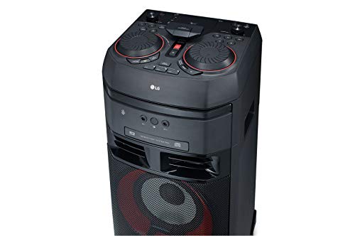 LG XBOOM OK55 - Altavoz Alta Potencia (500W, Bluetooth, USB, Funciones DJ, Karaoke), Negro LG XBOOM OK55 - Altavoz Alta Potencia (500W, Bluetooth, USB, Funciones DJ, Karaoke), Negro