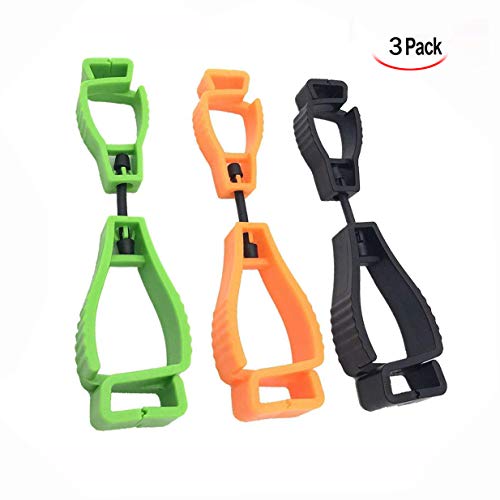 LHKJ 3 Piezas Pinza de Seguridad de Plástico Clip para Guante de Trabajo LHKJ 3 Piezas Pinza de Seguridad de Plástico Clip para Guante de Trabajo
