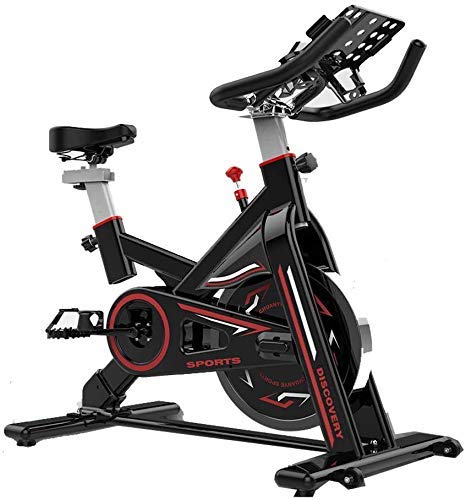 LHQ-HQ Ciclismo Indoor bicicleta estática, Ciclos estudio de ejercicio de entrenamiento Máquinas cardiovasculares Actividades de interior, asiento ajustable Manillar máxima de 100 kg Capacidad de carg