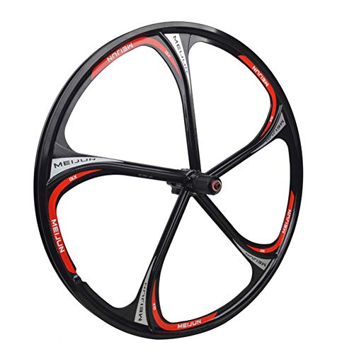 LHWCG Juego de Ruedas de 26"para Bicicletas de montaña Palin con Ruedas de una Pieza de aleación de magnesio para Ruedas de 7-11,Black LHWCG Juego de Ruedas de 26"para Bicicletas de montaña Palin con Ruedas de una Pieza de aleación de magnesio para Ruedas de 7-11,Black