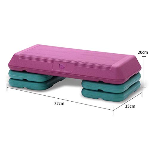 LHY-Steps Paso De Entrenamiento Paso A Paso AeróBico Ajustable con 4 Elevadores Desmontables Entrenador De Plataforma De Ejercicios Y Fitness Paso A Paso LHY-Steps Paso De Entrenamiento Paso A Paso AeróBico Ajustable con 4 Elevadores Desmontables Entrenador De Plataforma De Ejercicios Y Fitness Paso A Paso