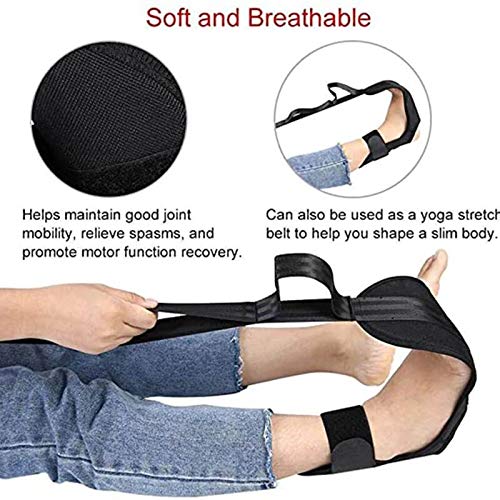 Liamostee Yoga Stretching Strap Rehabilitation Training Belt Fitness Exercise Stretching Band