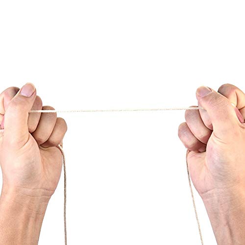 LianLe Cuerda de Algodón Natural Bohemia Macramé Cuerda de Cable de Tejer para Hacer DIY Artesanía LianLe Cuerda de Algodón Natural Bohemia Macramé Cuerda de Cable de Tejer para Hacer DIY Artesanía