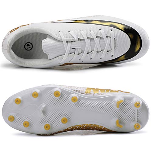 LIANNAO Zapatos de FĂștbol Hombre Spike Aire Libre Profesionales Atletismo Training Botas de FĂștbol Ligero Tacos Futbol Zapatos de Deporte 35-45EU LIANNAO Zapatos de FĂștbol Hombre Spike Aire Libre Profesionales Atletismo Training Botas de FĂștbol Ligero Tacos Futbol Zapatos de Deporte 35-45EU