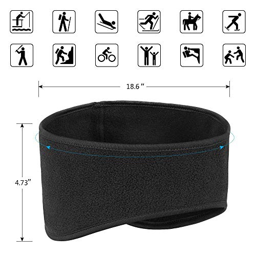 Libershine Cinta Pelo Deporte Orejeras, 2 Piezas Diadema de Calentador de Oreja Diadema Multifuncionales Elásticas, para Ciclismo Running Moto Esquí Snowboard Escalada Deportes al Aire Libre Neutral Libershine Cinta Pelo Deporte Orejeras, 2 Piezas Diadema de Calentador de Oreja Diadema Multifuncionales Elásticas, para Ciclismo Running Moto Esquí Snowboard Escalada Deportes al Aire Libre Neutral