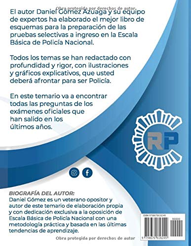 Libro de Esquemas para Policía Nacional: Escala Básica 2021 Libro de Esquemas para Policía Nacional: Escala Básica 2021