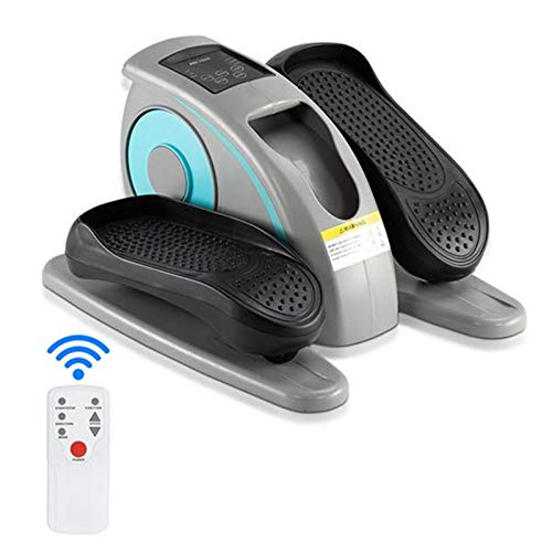 LiChaoWen Entrenador elíptico Máquina elíptica Entrenador de piernas ABS Iron American Plug Modelo eléctrico con Control Remoto (Color : Blue Gray, Size : OneSize) LiChaoWen Entrenador elíptico Máquina elíptica Entrenador de piernas ABS Iron American Plug Modelo eléctrico con Control Remoto (Color : Blue Gray, Size : OneSize)