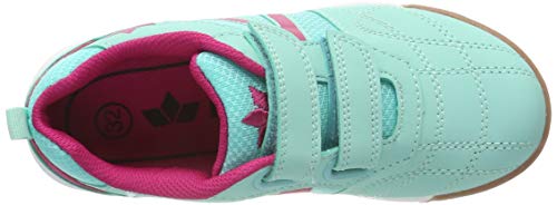 Lico First Indoor V, Zapatillas de Deporte Interior Mujer, Turquesa (Türkis/Pink Türkis/Pink), 39 EU Lico First Indoor V, Zapatillas de Deporte Interior Mujer, Turquesa (Türkis/Pink Türkis/Pink), 39 EU