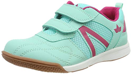 Lico First Indoor V, Zapatillas de Deporte Interior Mujer, Turquesa (Türkis/Pink Türkis/Pink), 39 EU Lico First Indoor V, Zapatillas de Deporte Interior Mujer, Turquesa (Türkis/Pink Türkis/Pink), 39 EU