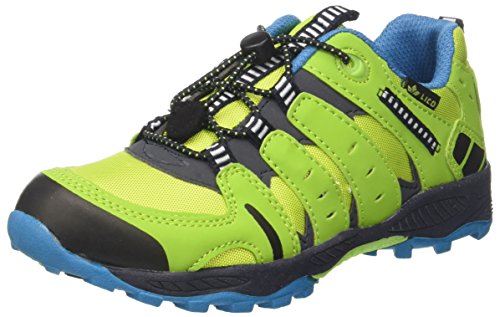 Lico Fremont, Zapatos de Senderismo Unisex niños, Azul (Lemon/Marine/Petroleo Lemon/Marine/Petroleo), 33 EU