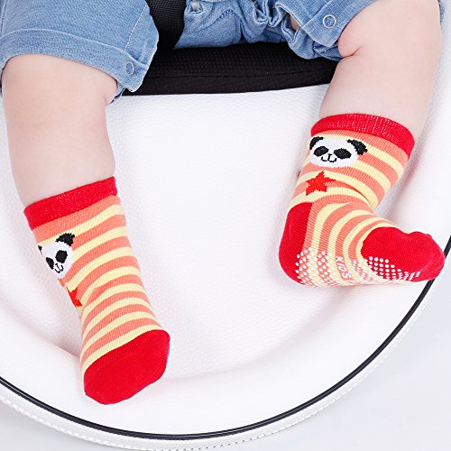 Lictin 14 Pares Antideslizante Calcetines Calcetines Calcetines de niño Talla 2-3 años de Edad los niños Surtidos Animal Print niños niñas Calcetines Color al Azar Lictin 14 Pares Antideslizante Calcetines Calcetines Calcetines de niño Talla 2-3 años de Edad los niños Surtidos Animal Print niños niñas Calcetines Color al Azar
