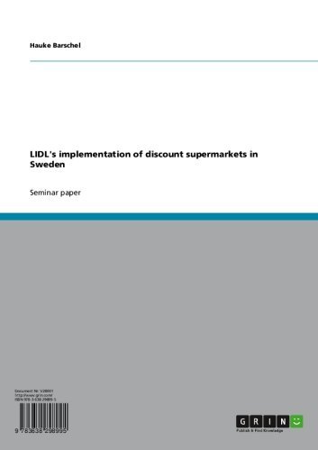 LIDL's implementation of discount supermarkets in Sweden (English Edition)
