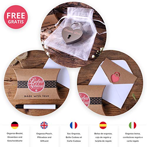 LIEBESSCHLOSS-FACTORY Candado de amor Negro grabado, Caja de regalo y mucho mas. ¡Crea tu propio candado grabado ahora! LIEBESSCHLOSS-FACTORY Candado de amor Negro grabado, Caja de regalo y mucho mas. ¡Crea tu propio candado grabado ahora!