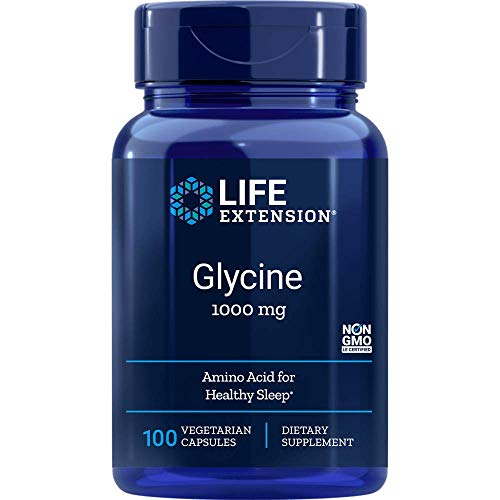 Life Extension, Glycine ( Glicina ), 1.000 mg, 100 Cápsulas vegetarianas