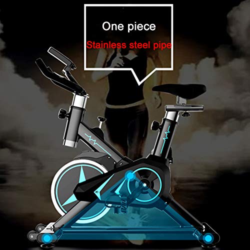 Life HS Ejercicio Bicicleta Interior Pedal Ejercitor, Bicicleta De Ejercicios De Resistencia Ajustable con Pantalla LED, Monitorear Ritmo Cardio Cardio Entrenamiento Super Mute para Casa Gimnasio