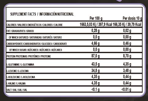 Life Pro BCAA 8:1:1 con glutamina Ajinomoto para el aumento y recuperación muscular – Aminoácidos ramificados BCAA y glutamina para evitar el catabolismo y la fatiga muscular – 300 gr – Sabor limón Life Pro BCAA 8:1:1 con glutamina Ajinomoto para el aumento y recuperación muscular – Aminoácidos ramificados BCAA y glutamina para evitar el catabolismo y la fatiga muscular – 300 gr – Sabor limón