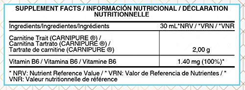 Life Pro Carnitine Carnipure 500ml Suplemento Quemagrasas | Pastillas Quemagrasas Efectivas con Carnipure y L-carnitina, Acelera el Metabolismo, Reduce Grasa, Define Músculo y Aporta Energía Extra