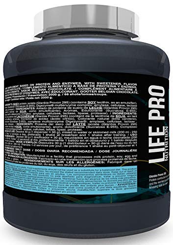 Life Pro Isolate Zero 2Kg | Suplemento Deportivo de Aislado de Proteína de Suero 87%, Facilita anabolismo, Mejora Rendimiento Físico y Recuperación, Sabor Vanilla Cinnamon