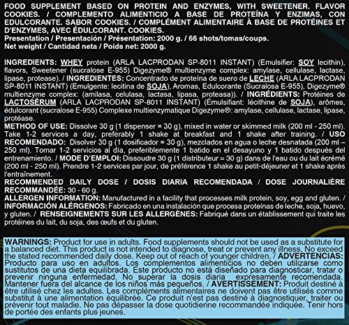 Life Pro Whey 2Kg | Suplemento Deportivo, 78% Proteína de Concentrado de Suero, Protege Tejidos, Anticatabolismo, Crecimiento Muscular y Facilita Períodos de Recuperación, Sabor Cookies Life Pro Whey 2Kg | Suplemento Deportivo, 78% Proteína de Concentrado de Suero, Protege Tejidos, Anticatabolismo, Crecimiento Muscular y Facilita Períodos de Recuperación, Sabor Cookies