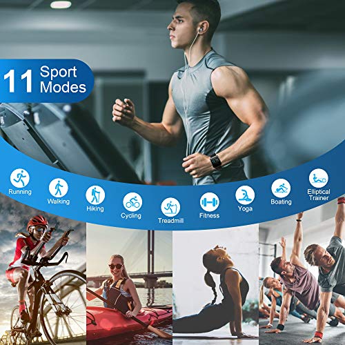 LIFEBEE Smartwatch, Reloj Inteligente Impermeable IP68 con Monitor de Sueño Pulsómetros Cronómetros Contador de Caloría, Pulsera de Actividad Inteligente para Hombre Mujer niños con iOS y Android LIFEBEE Smartwatch, Reloj Inteligente Impermeable IP68 con Monitor de Sueño Pulsómetros Cronómetros Contador de Caloría, Pulsera de Actividad Inteligente para Hombre Mujer niños con iOS y Android