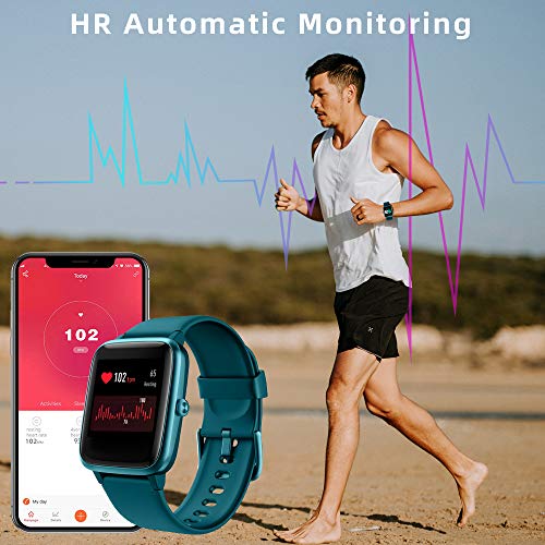 LIFEBEE Smartwatch, Reloj Inteligente Impermeable IP68 para Hombre Mujer niños, Pulsera de Actividad Inteligente con Monitor de Sueño Contador de Caloría Pulsómetros Podómetro para Android iOS LIFEBEE Smartwatch, Reloj Inteligente Impermeable IP68 para Hombre Mujer niños, Pulsera de Actividad Inteligente con Monitor de Sueño Contador de Caloría Pulsómetros Podómetro para Android iOS