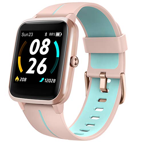LIFEBEE Smartwatch, Reloj Inteligente Impermeable IP68 para Hombre Mujer, Pulsera Actividad Inteligente con Pulsómetros, Monitor de Sueño, Podómetro Reloj Deportivo para Android iOS LIFEBEE Smartwatch, Reloj Inteligente Impermeable IP68 para Hombre Mujer, Pulsera Actividad Inteligente con Pulsómetros, Monitor de Sueño, Podómetro Reloj Deportivo para Android iOS