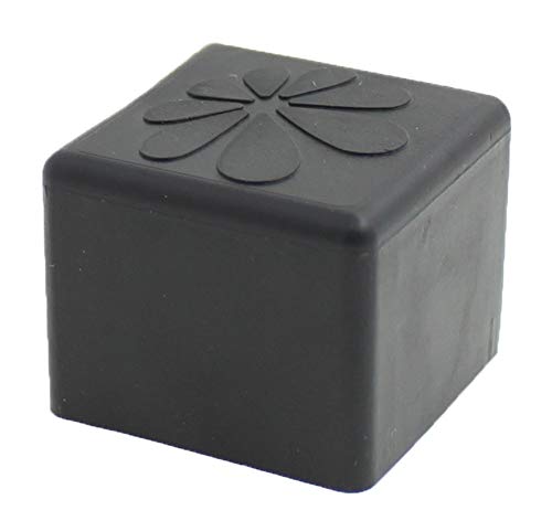Lifeswonderful - Tapones Virolas Puntas De Goma Cuadradas - 25mm - Para Sillas Mesas De Muebles Lifeswonderful - Tapones Virolas Puntas De Goma Cuadradas - 25mm - Para Sillas Mesas De Muebles