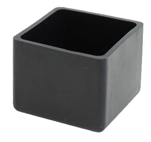 Lifeswonderful - Tapones Virolas Puntas De Goma Cuadradas - 25mm - Para Sillas Mesas De Muebles Lifeswonderful - Tapones Virolas Puntas De Goma Cuadradas - 25mm - Para Sillas Mesas De Muebles